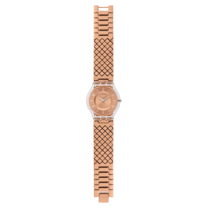 SWATCH PINK CUSHION Ρολόι Γυναικείο Ροζ Χρυσό Ανοξείδωτο Ατσάλι Μπρασελέ SFE110GB SMALL SWATCH PINK CUSHION Ρολόι Γυναικείο Ροζ Χρυσό Ανοξείδωτο Ατσάλι Μπρασελέ SFE110GB SMALL