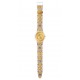 SWATCH SEMINATO Ρολόι Γυναικείο Πολύχρωμο Υφασμάτινο/Δερμάτινο λουράκι  SFW107