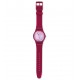 SWATCH ONIONE Unisex watch Bordeaux Silicone strap SUOP105