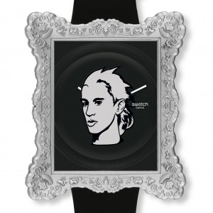 SWATCH PORTRAIT Unisex watch Black Silicone strap SUOZ121