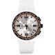 SWATCH WHITE BLADES Ρολόι Χρονογράφος Λευκό Λουράκι Σιλικόνης SUSW405
