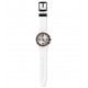 SWATCH WHITE BLADES Ρολόι Χρονογράφος Λευκό Λουράκι Σιλικόνης SUSW405