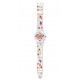SWATCH BLOSSOMING LOVE Γυναικείο Ρολόι Πολύχρωμο Λουράκι Σιλικόνης GZ290