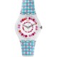 SWATCH ROSES4U Ladies watch Multicolor Textile/Leather strap GZ291