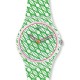 SWATCH DUET IN GREEN & PINK Γυναικείο Ρολόι Πολύχρωμο Λουράκι Σιλικόνης SUOZ208