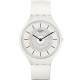SWATCH SKINPURE Ρολόι Γυναικείο Λευκό λουράκι σιλικόνης SVOW100