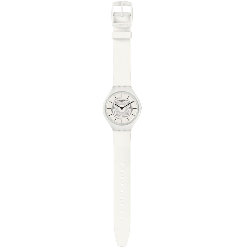 SWATCH SKINPURE Ρολόι Γυναικείο Λευκό λουράκι σιλικόνης SVOW100