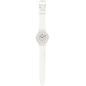 SWATCH SKINPURE Ρολόι Γυναικείο Λευκό λουράκι σιλικόνης SVOW100