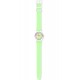 SWATCH CASUAL GREEN Γυναικείο-Παιδικό Ρολόι Πράσινο Λουράκι  Σιλικόνης LK397