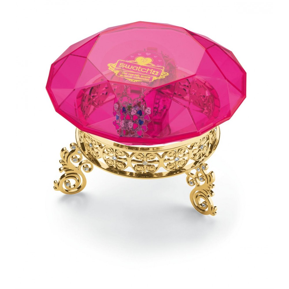 SWATCH OVER CHARM Ρολόι γυναικείο Πολύχρωμο Ανοξείδωτο Ατσάλι Μπρασελέ SFM110G SWATCH OVER CHARM Ρολόι γυναικείο Πολύχρωμο Ανοξείδωτο Ατσάλι Μπρασελέ SFM110G