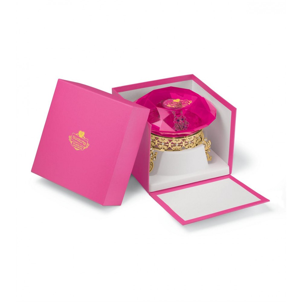 SWATCH OVER CHARM Ρολόι γυναικείο Πολύχρωμο Ανοξείδωτο Ατσάλι Μπρασελέ SFM110G SWATCH OVER CHARM Ρολόι γυναικείο Πολύχρωμο Ανοξείδωτο Ατσάλι Μπρασελέ SFM110G