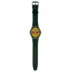 SWATCH STOP THINK TALK Unisex watch Green Silicone strap SUOG104