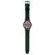SWATCH STOP THINK TALK Unisex watch Green Silicone strap SUOG104