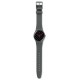 SWATCH TEXT-URE Unisex Ρολόι Γκρι Λουράκι Σιλικόνης SUOM102