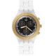 SWATCH ARABIAN NIGHTS Ladies watch - chronograph White Alluminioum  Bracelet SVCK4081AG