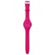 SWATCH PINK FRAME Ladies Watch Chronograph Fuchsia Silicone Strap SUSR401