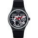  SWATCH SISTEM SCHWIIZ Automatic Men's watch Black Silicone strap SUTB404 
