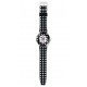 SWATCH DOTTAMI Ladies watch Black and white Silicone Strap SUUK107