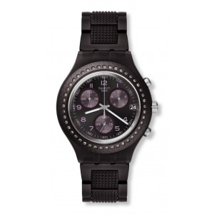 SWATCH TOBACCO SCENT Ladies watch chronograph Purple Aluminioum Bracelet SVCV4000AG SWATCH TOBACCO SCENT Ladies watch chronograph Purple Aluminioum Bracelet SVCV4000AG