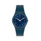 SWATCH BLUENEL ΡΟΛΟΙ Μπλε Λουρί Σιλικόνης GN271