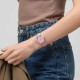 SWATCH PINK PETAL PROMISE Ρολόι Γυναικείο Ροζ Δερμάτινο Λουρί YLS234
