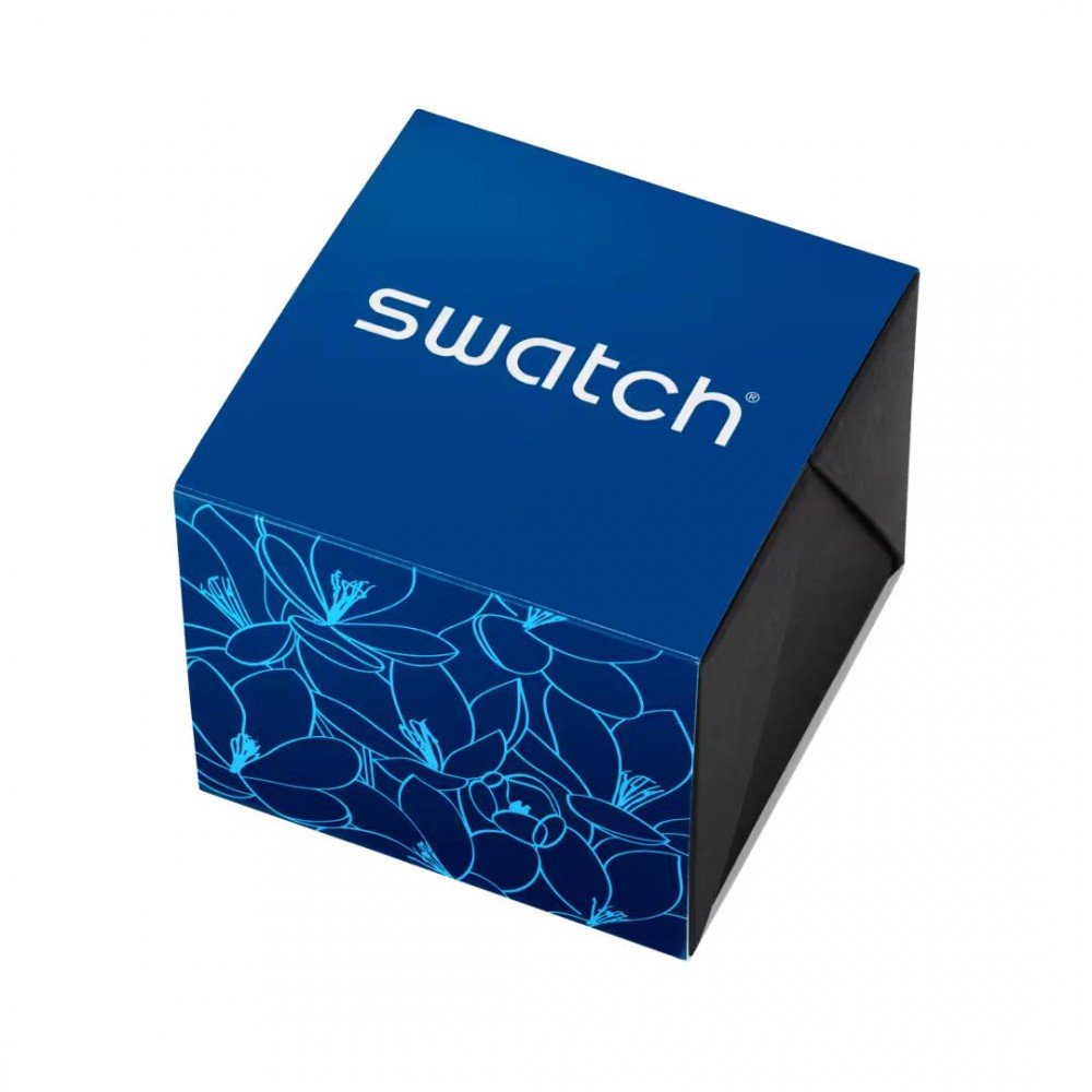 SWATCH PETAL FRENZY Ρολόι Γυναικείο Ασημί Ανοξείδωτο Ατσάλι YLS235G