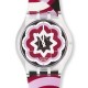 SWATCH INTERPRETATION Ρολόι Γυναικείο Πολύχρωμο Λουράκι Σιλικόνης SUPK103 