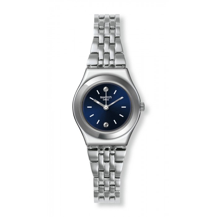SWATCH SLOANE Ρολόι Γυναικείο Ασημί Ανοξείδωτο Ατσάλι Μπρασελέ YSS288G 
