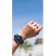 SWATCH CAMOUCLOUDS Watch Unisex Blue Silicone Strap SUON140 