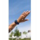 SWATCH CAMOUCLOUDS Watch Unisex Blue Silicone Strap SUON140 