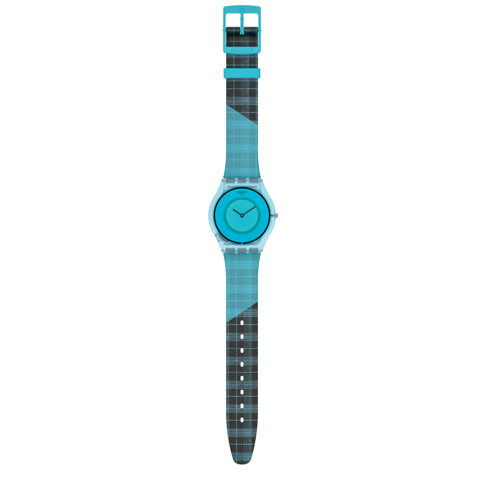 SWATCH SARI MADRAS 02 Ρολόι Γυναικείο Μπλε Λουράκι Σιλικόνης SS08Z102 SWATCH SARI MADRAS 02 Ρολόι Γυναικείο Μπλε Λουράκι Σιλικόνης SS08Z102