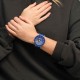 SWATCH BIG BOLD BIOCERAMIC BOUNCING BLUE Ρολόι Μπλε Λουράκι Σιλικόνης SB05N105