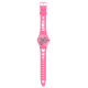 SWATCH LOVE WITH ALL THE ALPHABET ΡΟΛΟΙ Γυναικείο Ροζ Λουρί Σιλικόνης GZ354