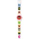 SWATCH Graphistyle Ρολόι Unisex λευκό λουράκι σιλικόνης GW179  