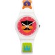 SWATCH Graphistyle Ρολόι Unisex λευκό λουράκι σιλικόνης GW179  