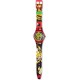 SWATCH BENGALA Ρολόι Unisex πολύχρωμο λουράκι καουτσούκ GZ132 
