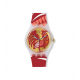 SWATCH ROCKING ROOSTER Ρολόι Unisex Πολύχρωμο  Λουράκι Σιλικόνης SUOZ226 