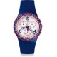 SWATCH FAST SERVER Ρολόι Unisex Χρονογράφος Μπλε Λουράκι Καουτσούκ SUSZ100 SWATCH FAST SERVER Ρολόι Unisex Χρονογράφος Μπλε Λουράκι Καουτσούκ SUSZ100