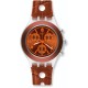 SWATCH ROUILLE ΡΟΛΟΙ Χρονογράφος Unisex Καφέ Δερμάτινο Λουράκι SVCK4073 SWATCH ROUILLE ΡΟΛΟΙ Χρονογράφος Unisex Καφέ Δερμάτινο Λουράκι SVCK4073