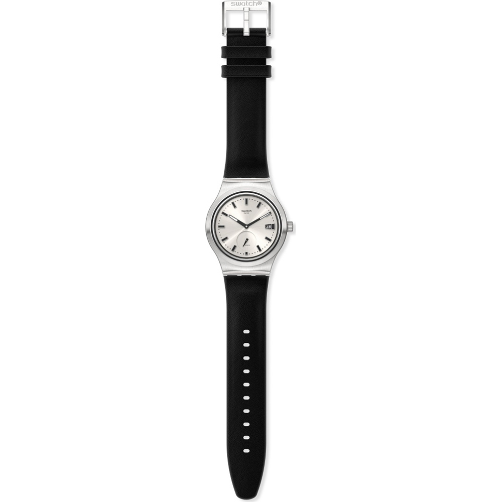 SWATCH UNAVOIDABLE Automatic Ρολόι Ανδρικό Μαύρο Δερμάτινο Λουράκι SY23S408 SWATCH UNAVOIDABLE Automatic Ρολόι Ανδρικό Μαύρο Δερμάτινο Λουράκι SY23S408