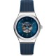  SWATCH BLURANG Automatic Ρολόι Ανδρικό Μπλε Καουτσούκ Λουράκι YIS430