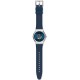  SWATCH BLURANG Automatic Ρολόι Ανδρικό Μπλε Καουτσούκ Λουράκι YIS430