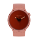 SWATCH BIG BOLD BIOCERAMIC CANYON Ρολόι Ροζ Λουράκι Σιλικόνης SB03R100 
