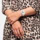 SWATCH SPOT TIME WHITE  Unisex Ρολόι Λευκό Λουράκι από Υλικό βιολογικής προέλευσης SO31W102