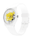 SWATCH TIME TO YELLOW SMALL Unisex Ρολόι Λευκό Λουράκι από Υλικό βιολογικής προέλευσης SO31W105 SWATCH TIME TO YELLOW SMALL Unisex Ρολόι Λευκό Λουράκι από Υλικό βιολογικής προέλευσης SO31W105