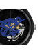SWATCH TIME TO BLUE BIG Unisex Ρολόι Μαύρο Λουράκι  Υλικό βιολογικής προέλευσης SO32B109 
