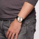 SWATCH SMART STITCH Ρολόι Unisex Μαύρο Δερμάτινο λουράκι SS07S118 SWATCH SMART STITCH Ρολόι Unisex Μαύρο Δερμάτινο λουράκι SS07S118