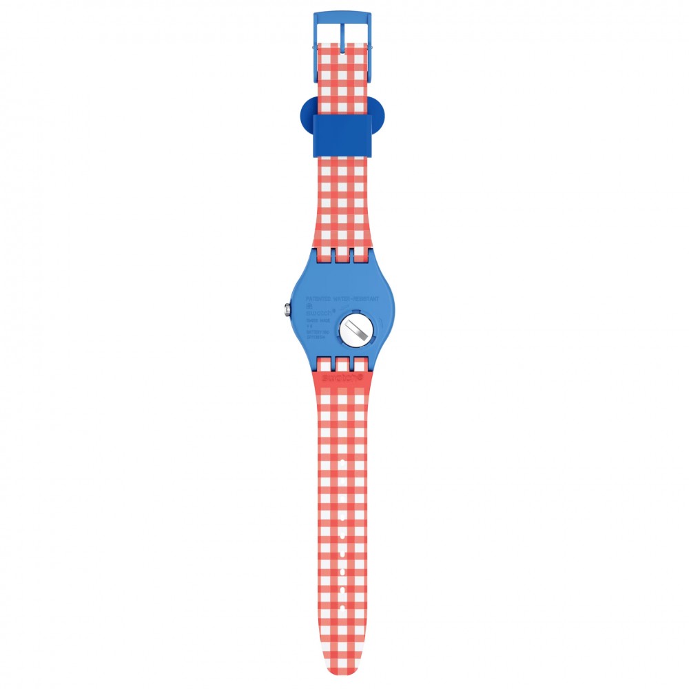 SWATCH VALENTINE'S RECIPE FOR LOVE Ρολόι Μπλε Λουράκι Σιλικόνης SUOZ353