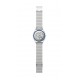 SWATCH RINGING IN BLUE Ρολόι Unisex Ασημί Ανοξείδωτο Ατσάλι Μπρασελέ  SS07S116GG 