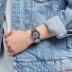 SWATCH RINGING IN BLUE Ρολόι Unisex Ασημί Ανοξείδωτο Ατσάλι Μπρασελέ  SS07S116GG 